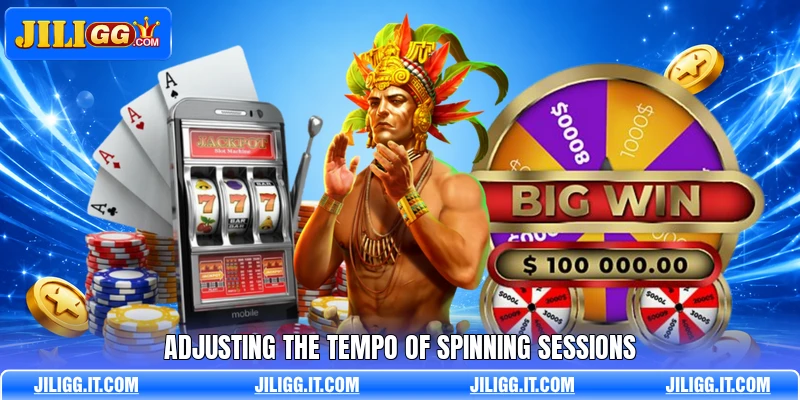 Adjusting the tempo of spinning sessions Adjusting the tempo of spinning sessions