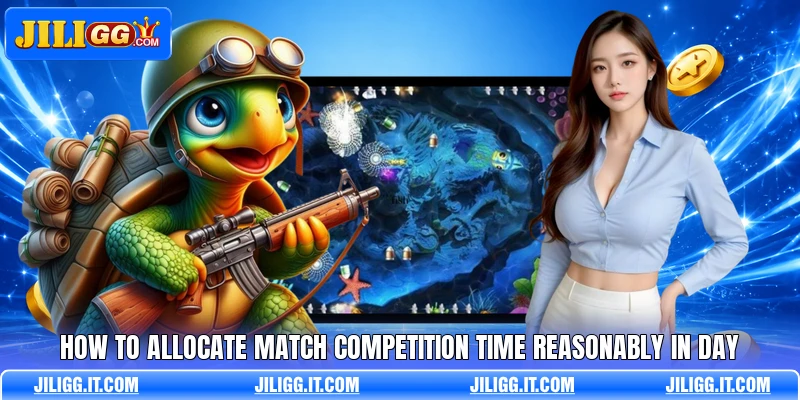 How to allocate match competition time reasonably in day