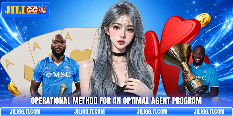 Operational method for an optimal agent program