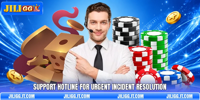 Support hotline for urgent incident resolution Support hotline for urgent incident resolution