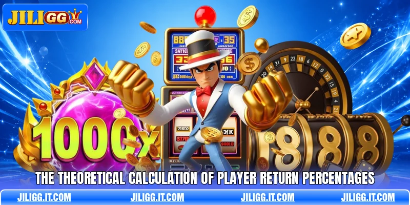 The theoretical calculation of player return percentages