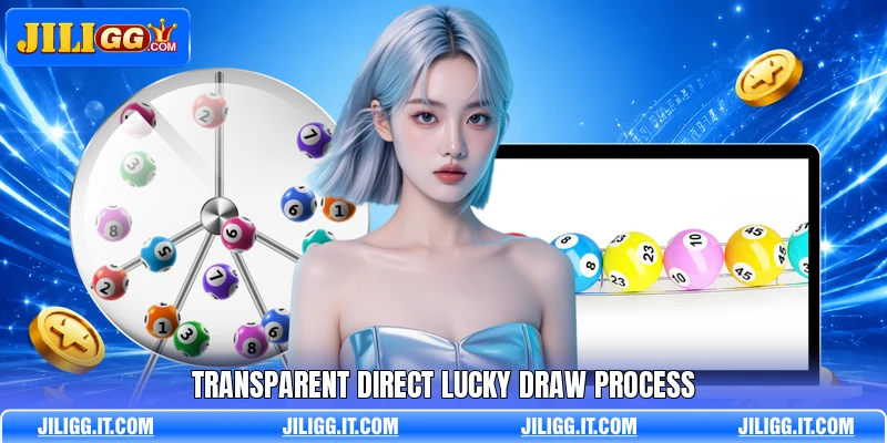 Transparent direct lucky draw process Transparent direct lucky draw process